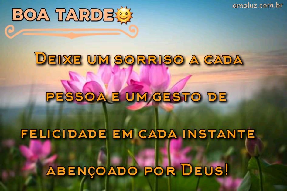 imagem de boa tarde
