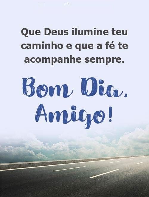 imagem de bom dia amigo do whatsapp