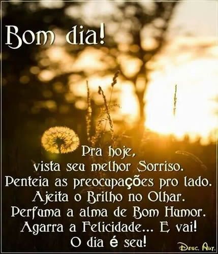 perfuma a alma de bom humor bom dia