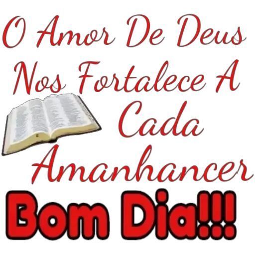 Bom dia com o amor de Deus todo dia