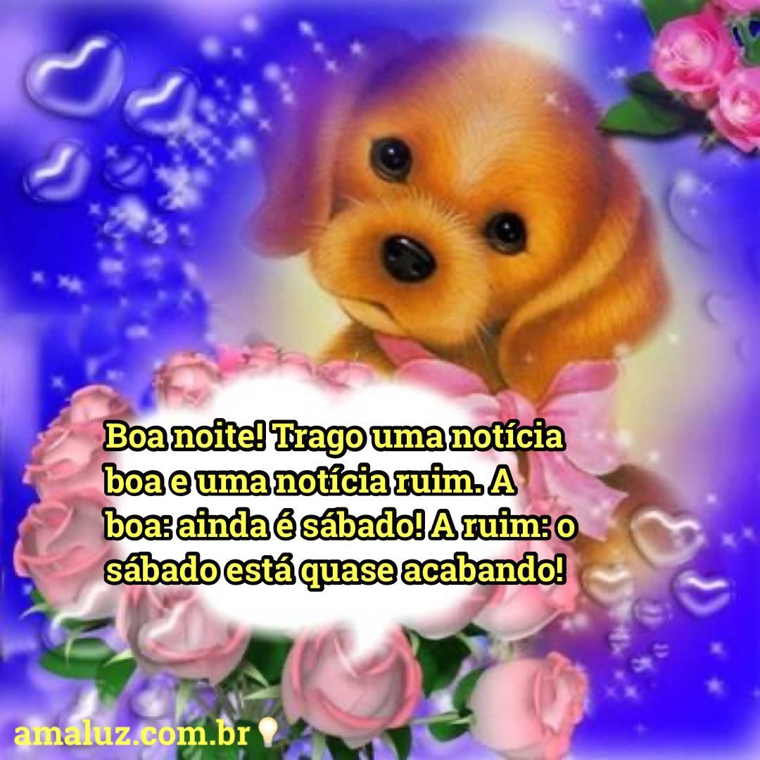 Boa noite de sabado abençoada