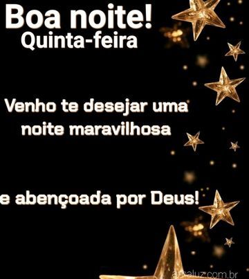 Boa noite desejo uma noite maravilhosa
