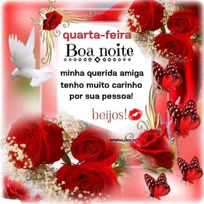 Boa noite minha querida amiga