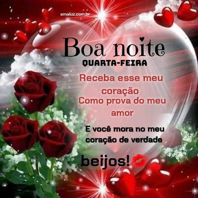 Boa noite você mora no meu coração