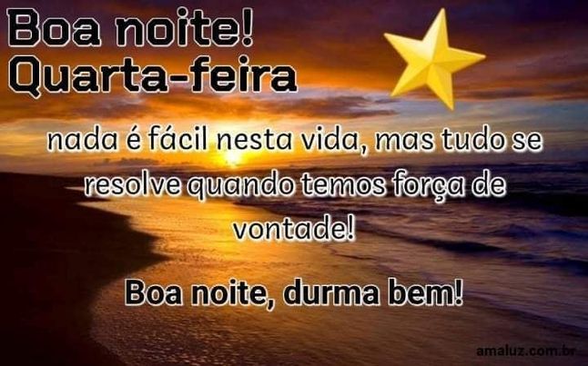 Boa noite tudo podemos se tem força de vontade