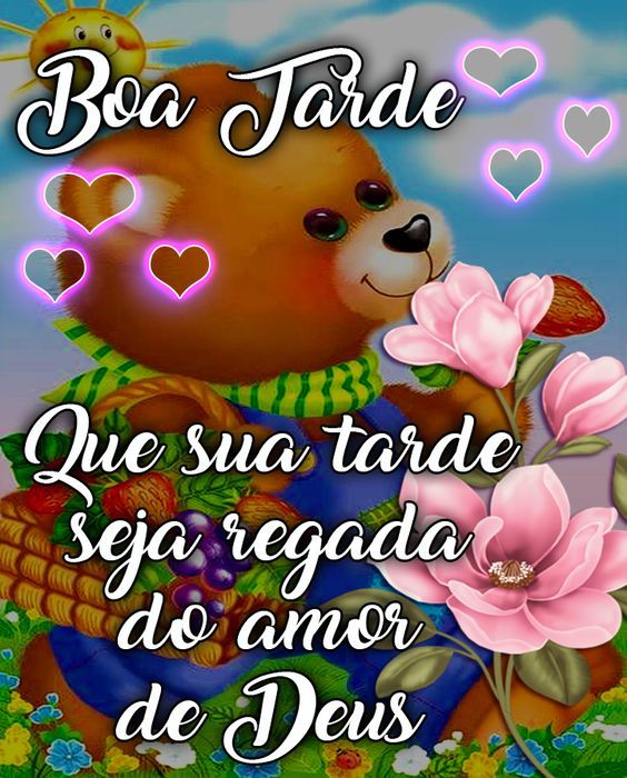 Boa tarde com carinho! 