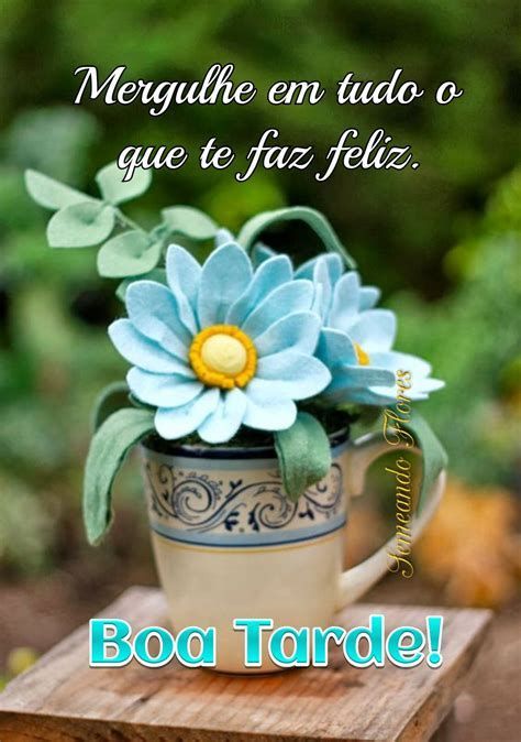 Boa tarde com amor e felicidades