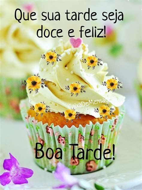 Boa tarde doce e feliz