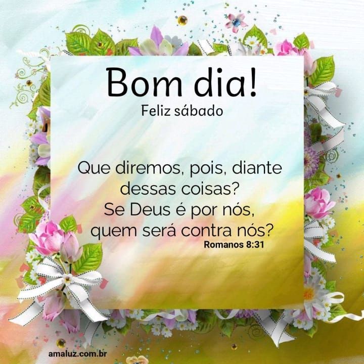 Bom dia Deus e conosco