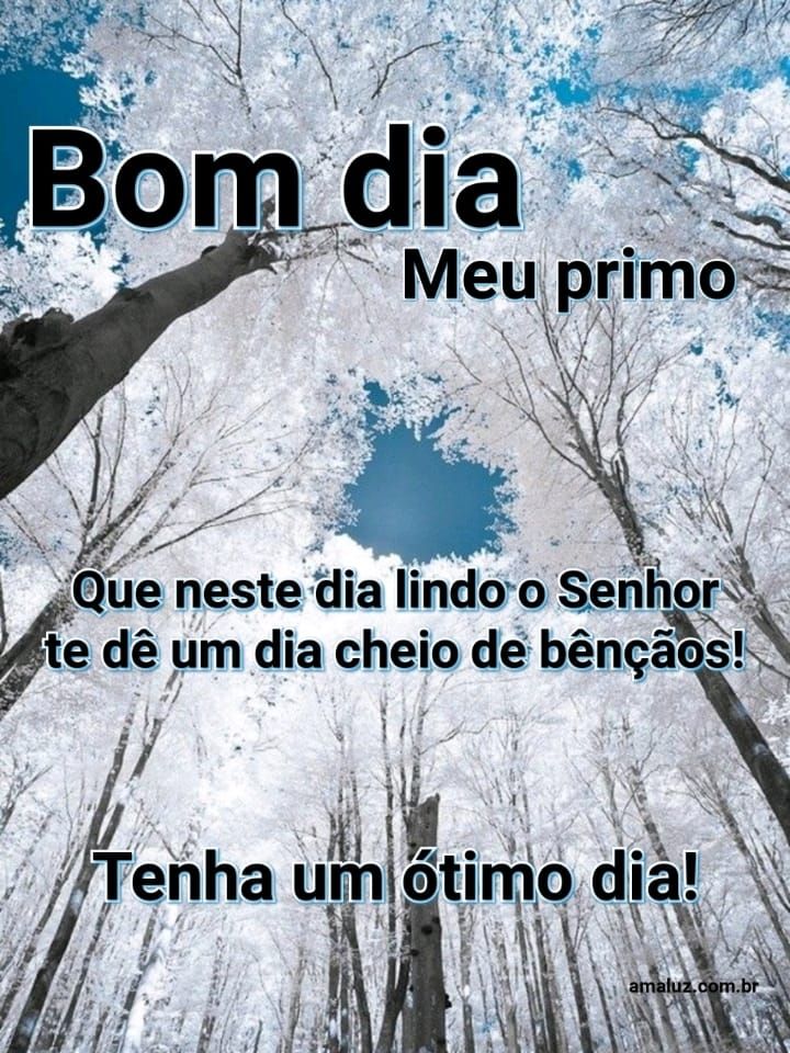 Bom dia e mas um dia para sonhar e conquistar.