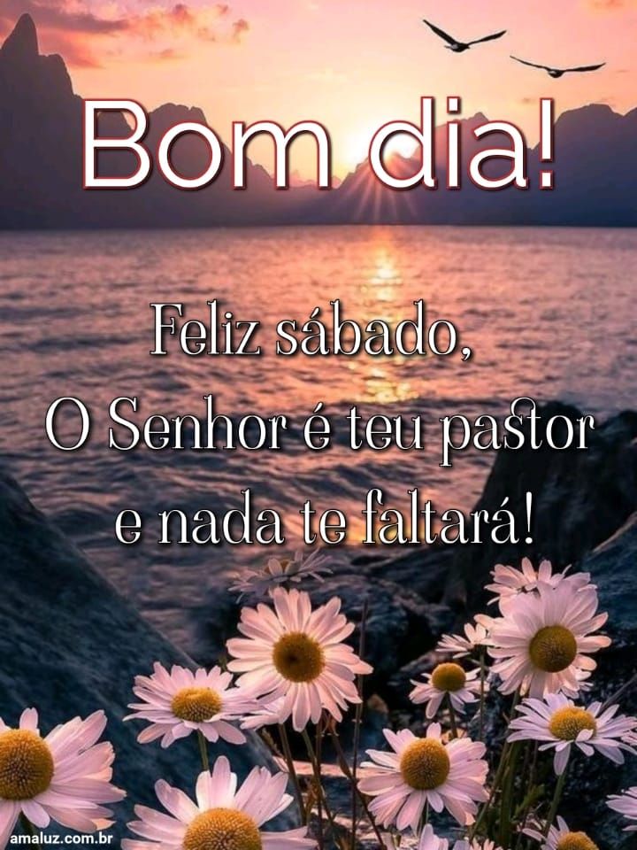 Bom dia feliz sábado