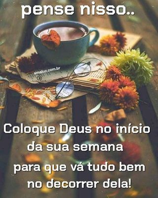 Passando para deseja uma ótima semana