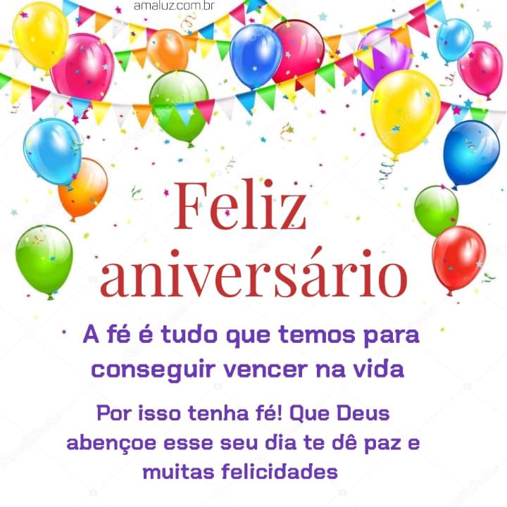 Tenha fé que seu dia ser de muita paz muita tranquilidade