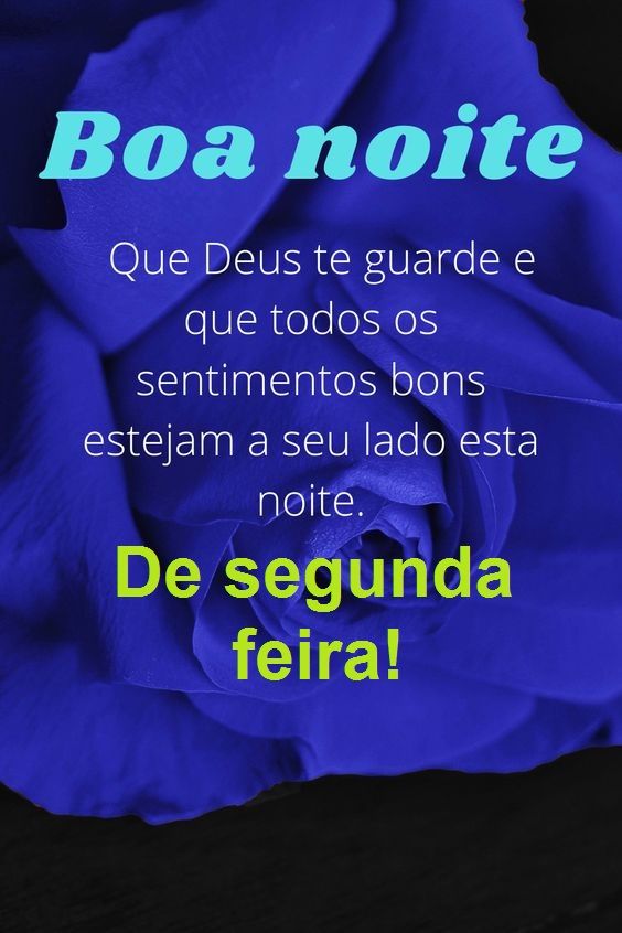 Uma linda noite de segunda feira