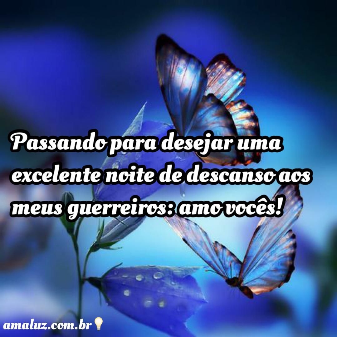 boa noite amo vocês