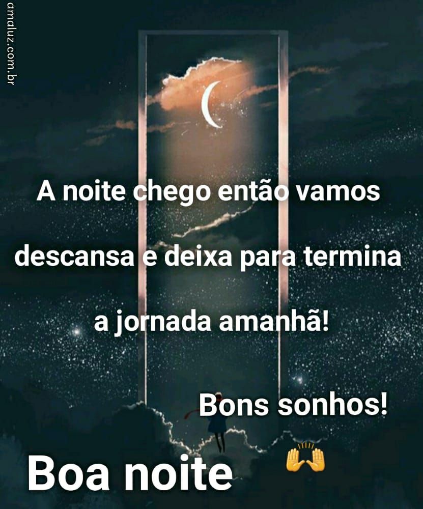 boa noite carinhosa e bons sonhos