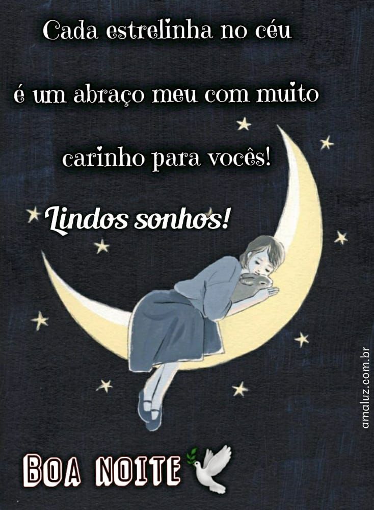 boa noite carinhosa e lindo descanso