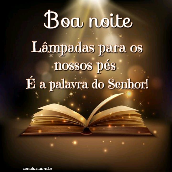 boa noite com a palavra do senhor