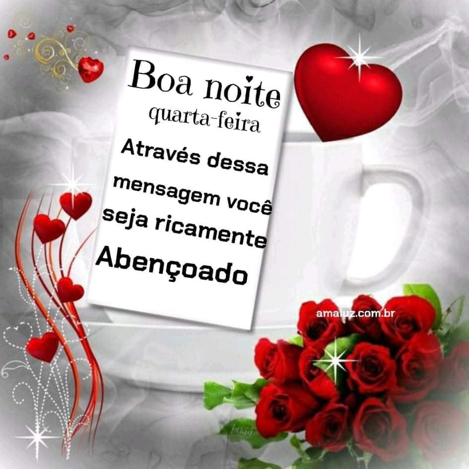 boa noite de quarta feira abençoada