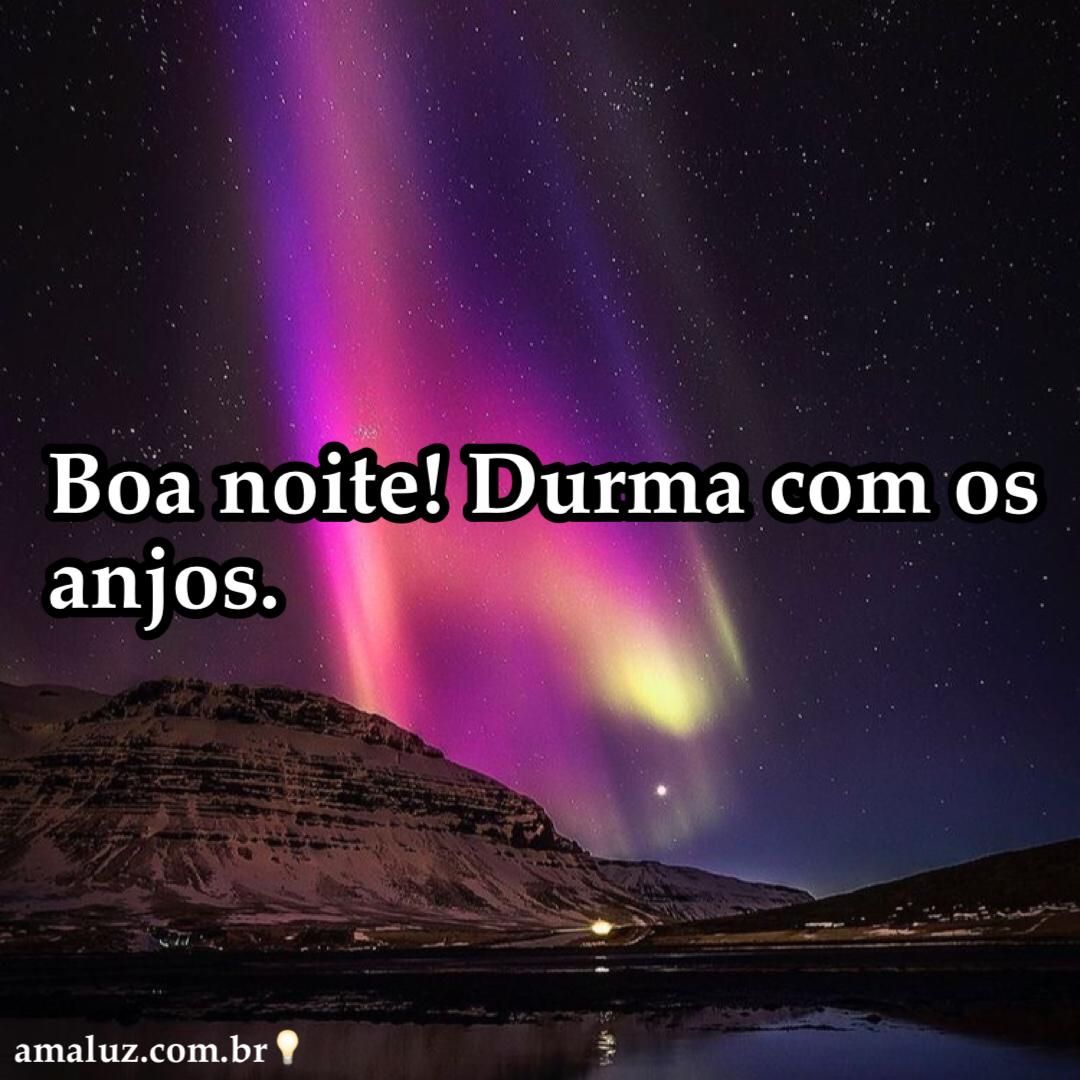 boa noite durma com os anjos