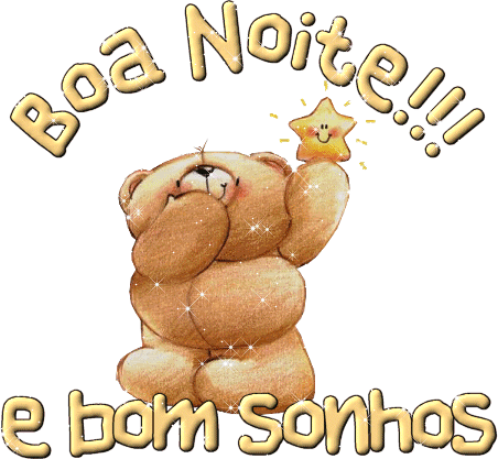 boa noite e bons sonhos com gifs de ursinho