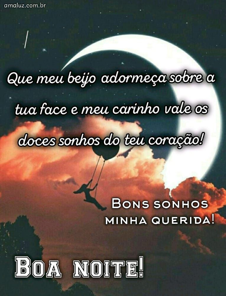 boa noite mensagens carinhosa