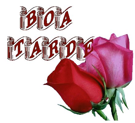 boa tarde com flor gif para whatsapp