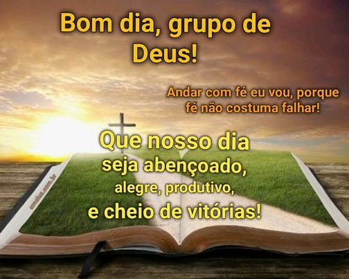 bom dia grupo de Deus para whatsapp