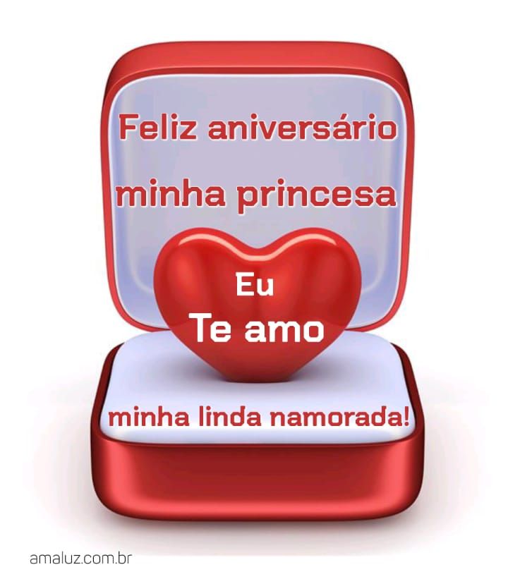 feliz aniversário minha linda namorada
