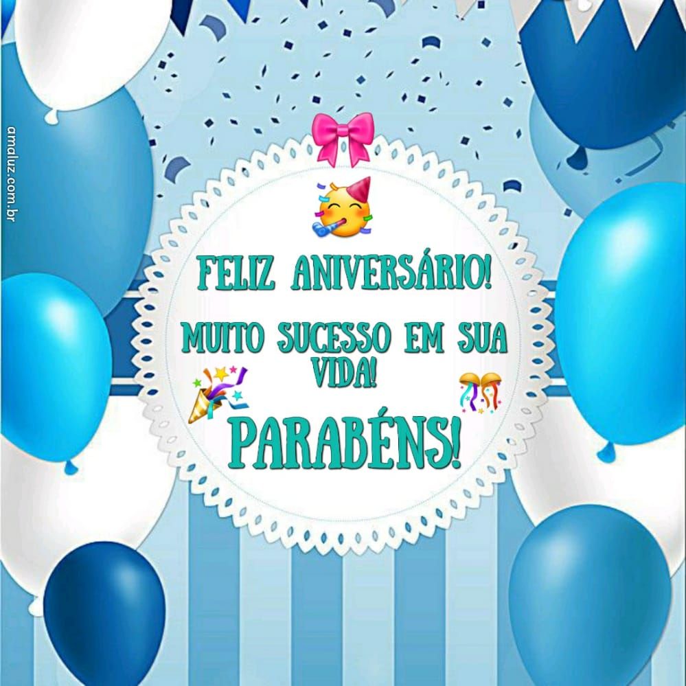 feliz aniversario muito socesso em sua vida