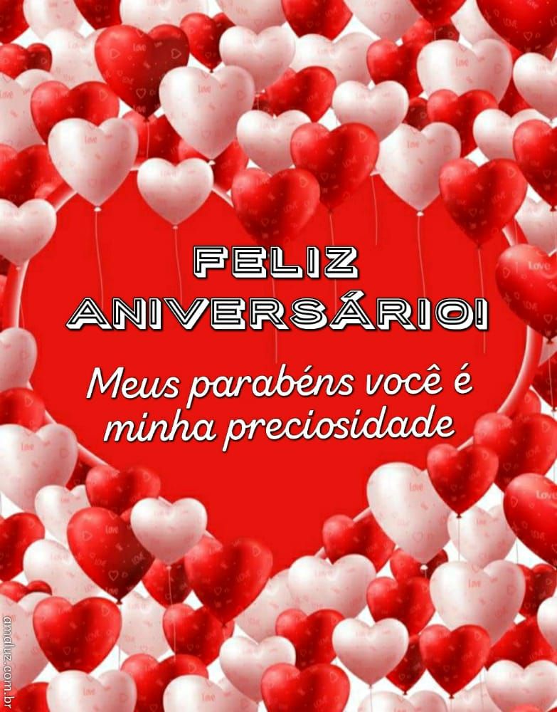 feliz aniversario você é minha prioridade