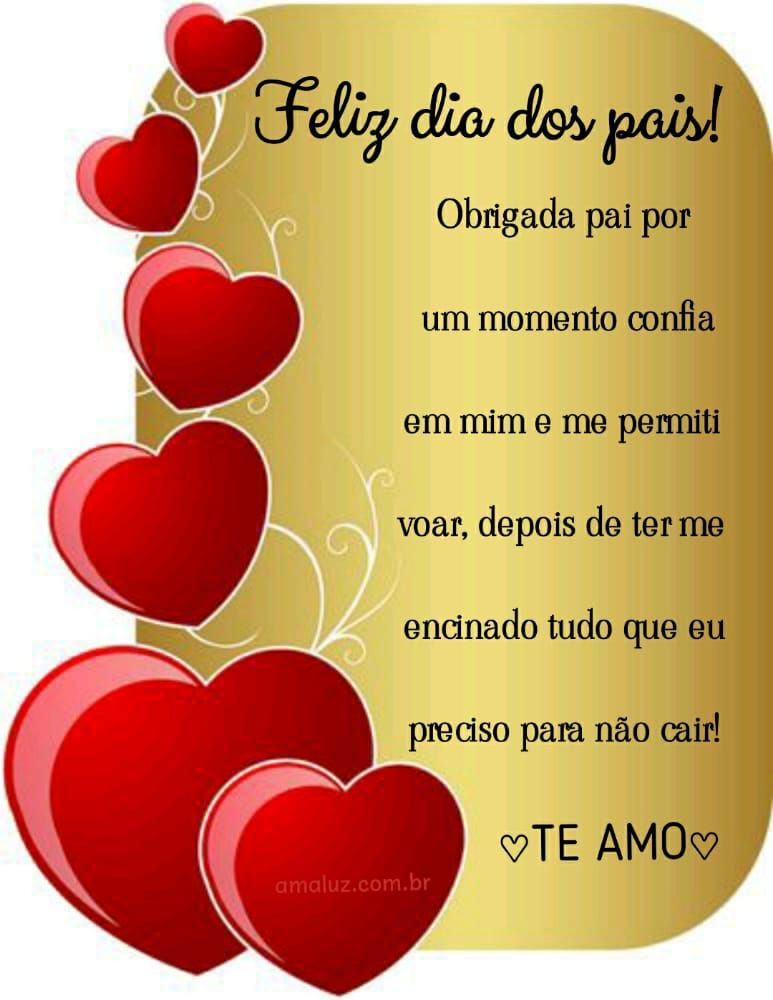 feliz dia dos pai papai