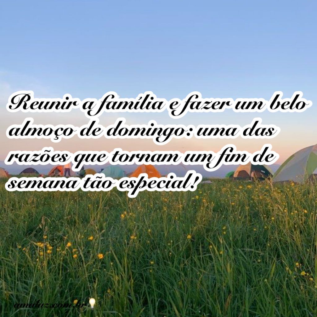 fim de semana perfeito