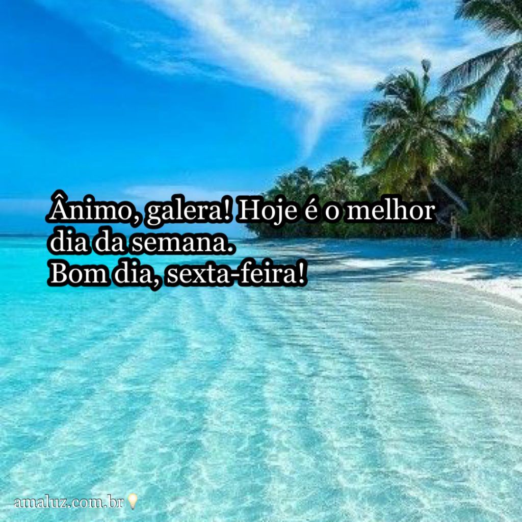 hoje é o melhor dia da semana