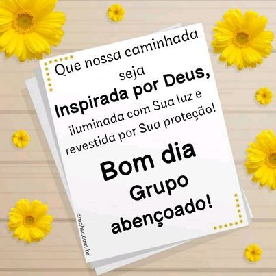 imagem de bom dia grupo abençoado
