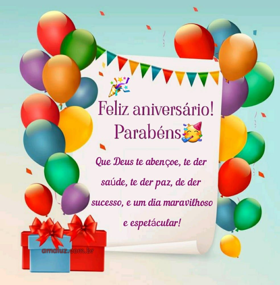 imagem de feliz aniversario parabens