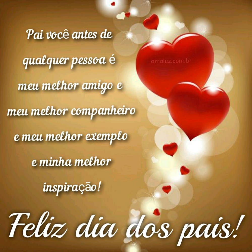 mensagem para o meu pai de feliz dia dos pais