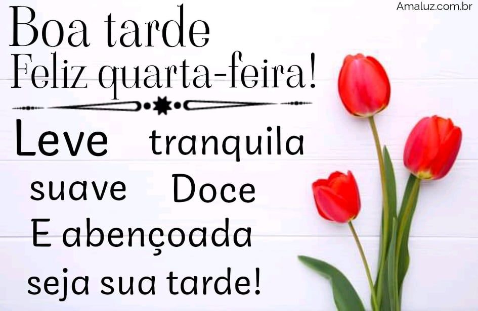 mensagens de feliz quarta feira abençoada