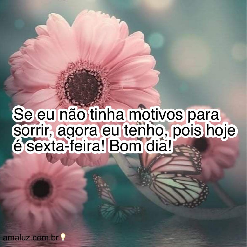 sexta feira bom dia
