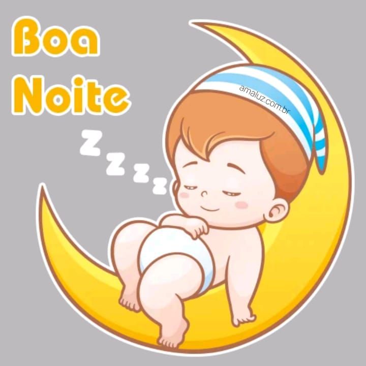 tchau boa noite com figurinha