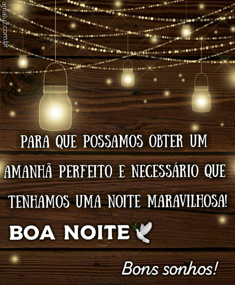 te desejo uma boa noite carinhosa