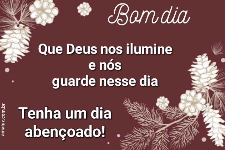 tenha um bom dia de 2021 abençoado