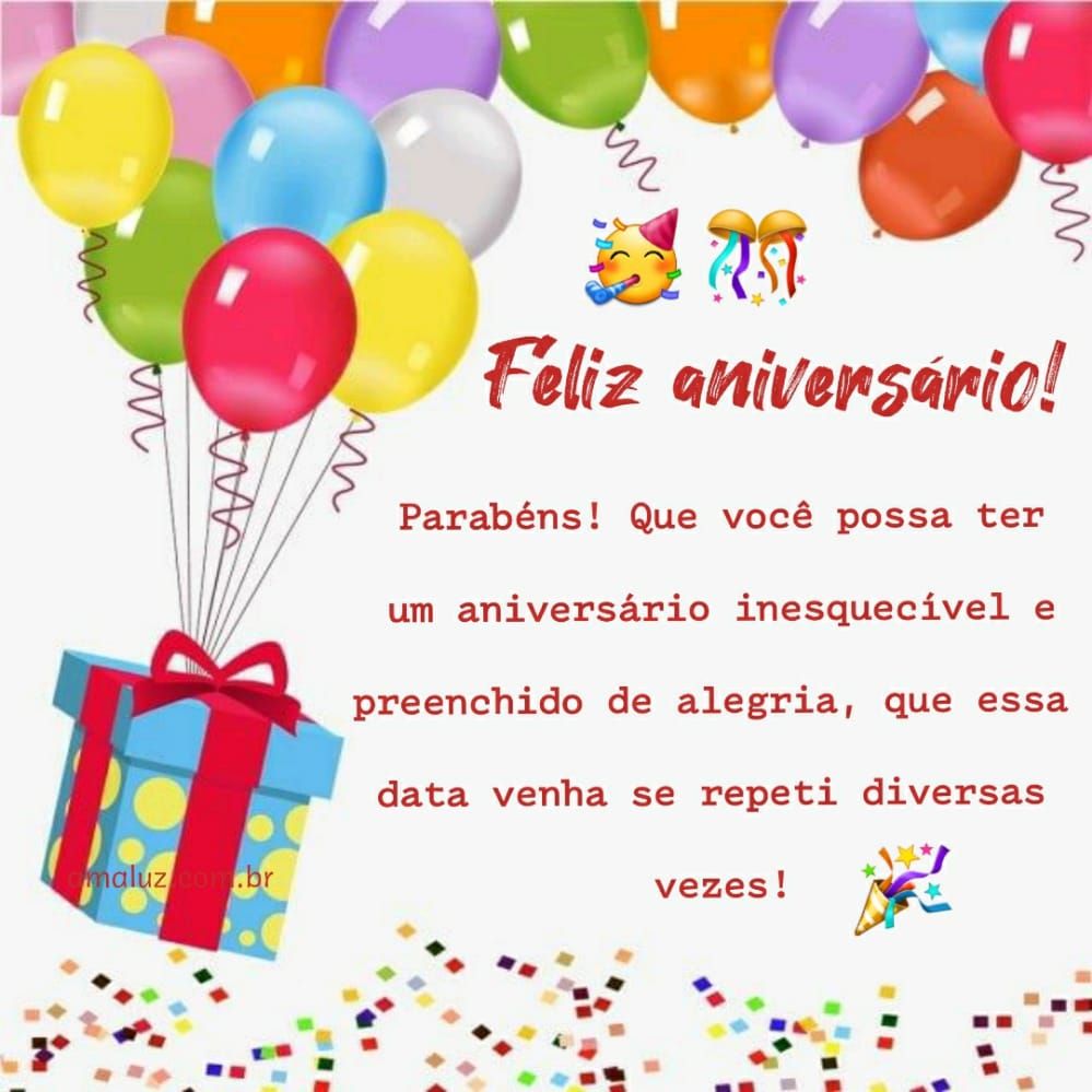 um feliz aniversario
