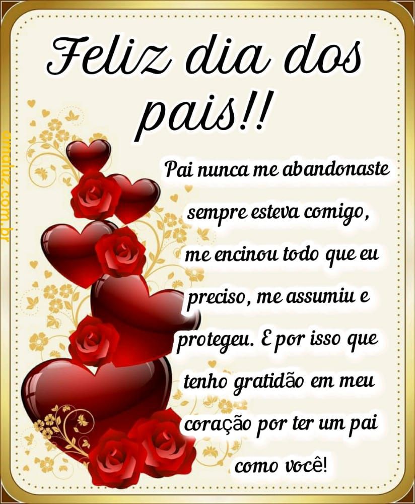 um feliz dia dos pais para você