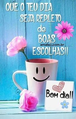 Bom dia para um dia lindo