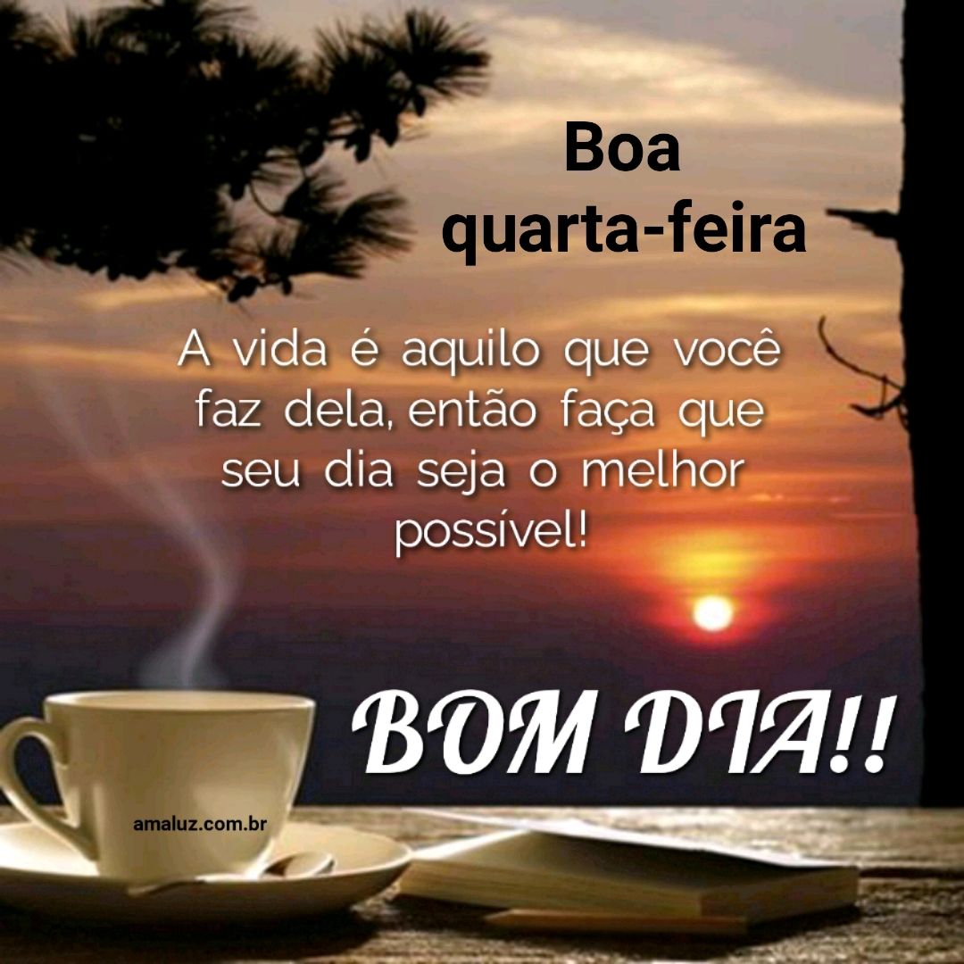 A vida é boa aproveite bom dia