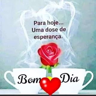 Bom dia figurinha carinhosa