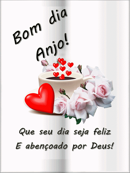 Bom dia gif de figruinha carinhosa