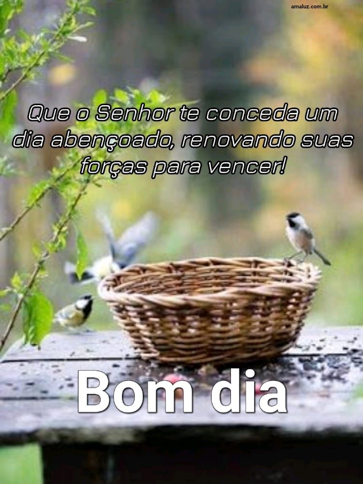 Deus te dê um dia abençoado bom dja