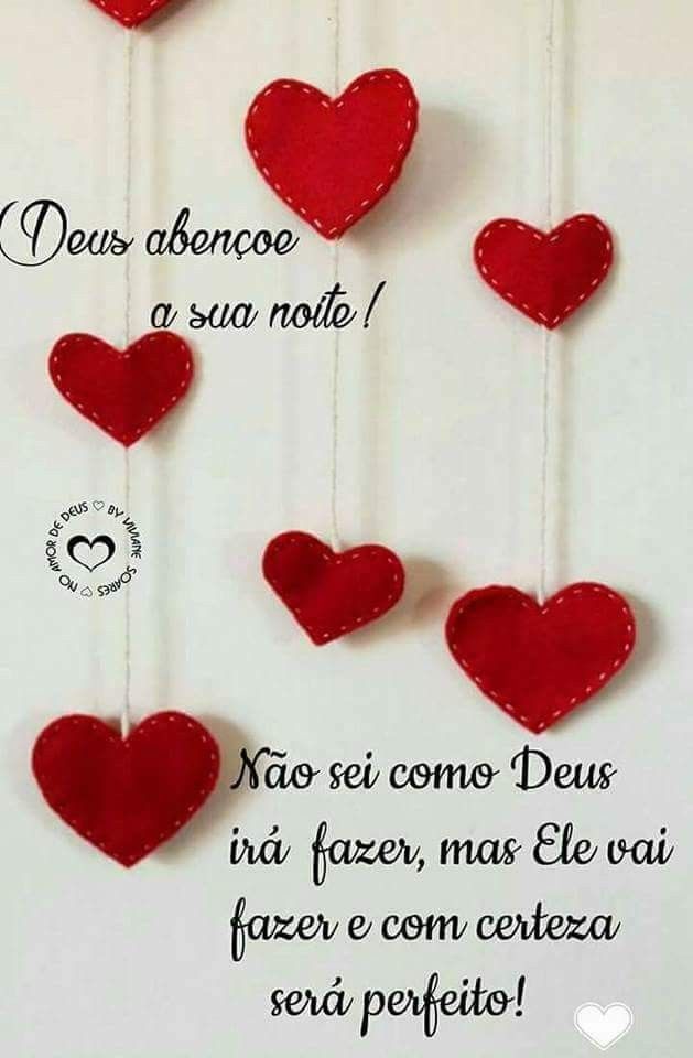 É com muito carinho e de todo coração que venho deixar o meu boa noite